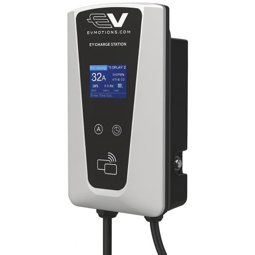 2-EVMOTIONS Delta Smart Wallbox Type2 22kw Wi-Fi EV Laadkabel
