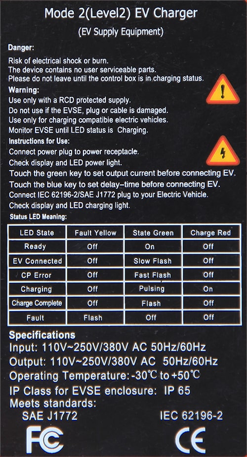 5-EVMOTIONS Gamma EVSE Type2 (3x32A) EV Laadkabel