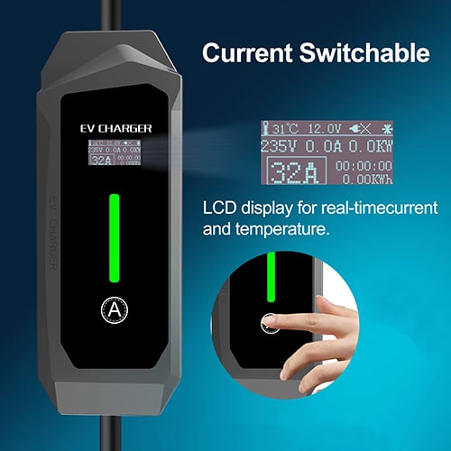 2-EVMOTIONS Lambda EVSE Type2 (max. 16A) EV Laadkabel